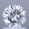 1.16 ct. Round Cut Central Cluster Ring, D, SI2 #1