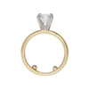 1.01 ct. Round Cut Bridal Set Ring, G, VVS2 #4