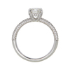 1.29 ct. Round Cut Solitaire Ring, H, IF #4