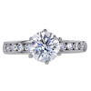 1.04 ct. Round Cut Solitaire Ring #3