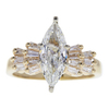 1.64 ct. Marquise Cut Solitaire Ring, I, SI1 #3