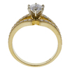 0.71 ct. Round Cut Solitaire Ring, F, SI2 #4