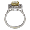 1.12 ct. Radiant Cut Bridal Set Ring, Fancy, VVS1 #4