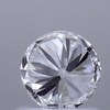 0.98 ct. Round Cut Halo Ring, D, SI2 #2