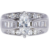 0.83 ct. Marquise Cut Solitaire Ring, H, SI1 #2