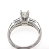 1.05 ct. Emerald Cut Bridal Set Ring #3