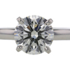 3.01 ct. Round Cut Solitaire Ring #3