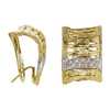 Roberto Coin 18K Yellow/White Gold Diamond Elephant Skin Suite of Jewelry #4