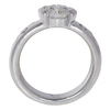 1.02 ct. Round Cut Solitaire Ring, G, SI1 #4