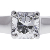 0.65 ct. Radiant Modified Cut Bridal Set Tiffany & Co. Ring, F, VVS2 #1