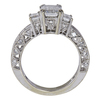 1.65 ct. Emerald Cut Bridal Set Ring, H, VS1 #4