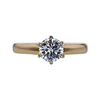 0.72 ct. Round Cut Solitaire Ring, G, SI2 #3