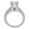 0.86 ct. Round Cut Bridal Set Ring, G, VS1 #4