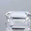 1.24 ct. Emerald Cut Solitaire Ring, F, SI1 #2