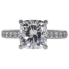 3.01 ct. Cushion Modified Cut Solitaire Ring, G, VS1 #3