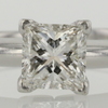 1.02 ct. Princess Cut Solitaire Ring #1