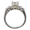 0.93 ct. Princess Cut Bridal Set Ring, H, SI1 #4