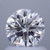 1.01 ct. Round Cut 3 Stone Ring, H, SI1 #1