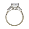 4.30 ct. Emerald Cut 3 Stone Ring, L, VS1 #4