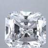 1.54 ct. Radiant Cut 3 Stone Ring, D, SI1 #1