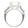 5.63 ct. Old European Cut 3 Stone Ring, N, VS2 #4