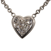 3.00 ct. Heart Cut Pendant Necklace, D, VS2 #1