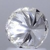 1.28 ct. Round Cut Central Cluster Ring, J, SI1 #2