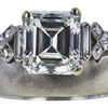 3.35 ct. Emerald Cut Bridal Set Ring, I, VVS2 #4