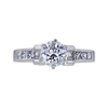 1.13 ct. Round Cut Solitaire Ring, D, SI2 #3