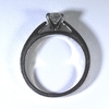 1.00 ct. Round Cut Bridal Set Ring #3