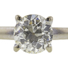 1.03 ct. Old European Cut Solitaire Ring, M, VS1 #4