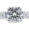 0.83 ct. Round Cut Solitaire Ring, G, SI2 #4