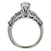0.95 ct. Old European Cut Bridal Set Ring, I, SI1 #2