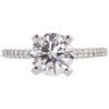 2.00 ct. Round Cut Solitaire Ring, F, IF #3
