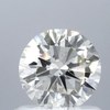 1.01 ct. Round Cut Central Cluster Ring, K, VS2 #1