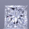 1.28 ct. Princess Cut Halo Ring, E, VS2 #1