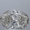 1.22 ct. Oval Cut Halo Ring, I, SI2 #1