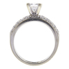 0.76 ct. Princess Cut Bridal Set Ring, D, VS1 #2