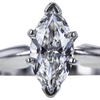 1.05 ct. Marquise Cut Solitaire Ring, E, VS2 #4