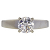 1.05 ct. Round Cut Solitaire Ring, H, SI2 #3