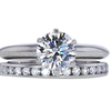 1.16 ct. Round Cut Bridal Set Tiffany & Co. Ring, I, VVS2 #3