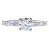 0.93 ct. Round Cut Solitaire Ring, H, VVS2 #3