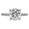 2.3 ct. Round Cut Solitaire Ring, J, SI1 #3