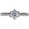 1.0 ct. Round Cut Solitaire Ring, E, SI2 #3