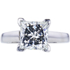 2.12 ct. Princess Cut Solitaire Ring, J, VS2 #1