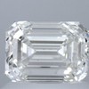 0.94 ct. Emerald Cut 3 Stone Ring, I, VS2 #1