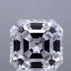 2.19 ct. Asscher Cut 3 Stone Ring, E, VS2 #1