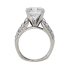 5.04 ct. Round Cut Solitaire Ring, H, SI2 #4