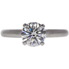 1.21 ct. Round Cut Solitaire Ring, F, SI1 #3
