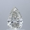 0.95 ct. Pear Cut 3 Stone Ring, J, SI2 #1